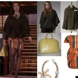 DVF sweater coat ASO Blair Waldorf Gossip Girl